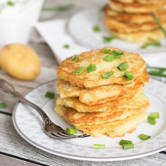 Рецепт постных драников из картошки