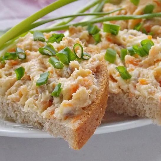 Рецепт форшмака с морковью