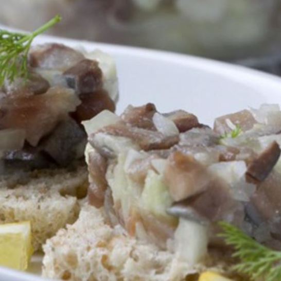 Рецепт форшмака с яблоками