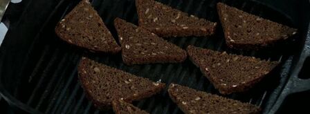 форшмак с зерновым хлебом. Шаг 3