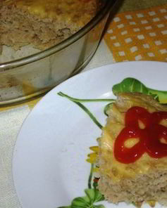 Форшмак, запеченный в духовке