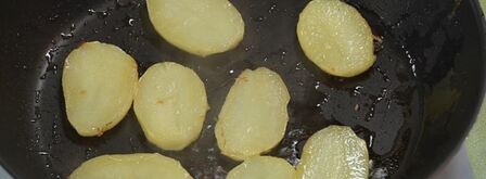 запеченный форшмак на картофельных медальонах. Шаг 7