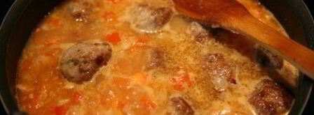 фрикадельки по-лангедокски. Шаг 5