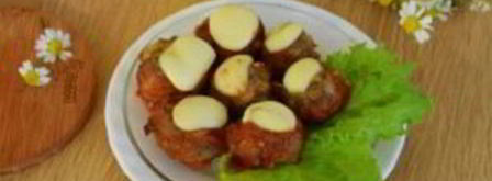 фрикадельки под томатно-сырным соусом. Шаг 8