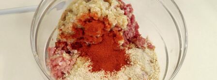 фрикадельки с брусничным соусом. Шаг 4