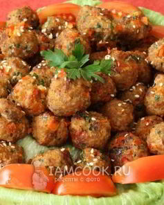 Фрикадельки с булгуром по-арамейски