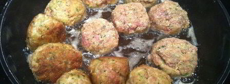 фрикадельки с пармезаном. Шаг 3