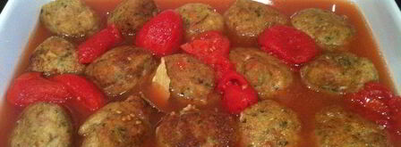 фрикадельки с пармезаном. Шаг 4