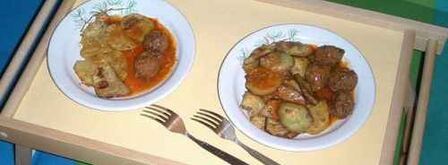 фрикадельки с печеным картофелем. Шаг 77