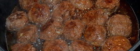 фрикадельки с пряной яблочной глазурью. Шаг 8