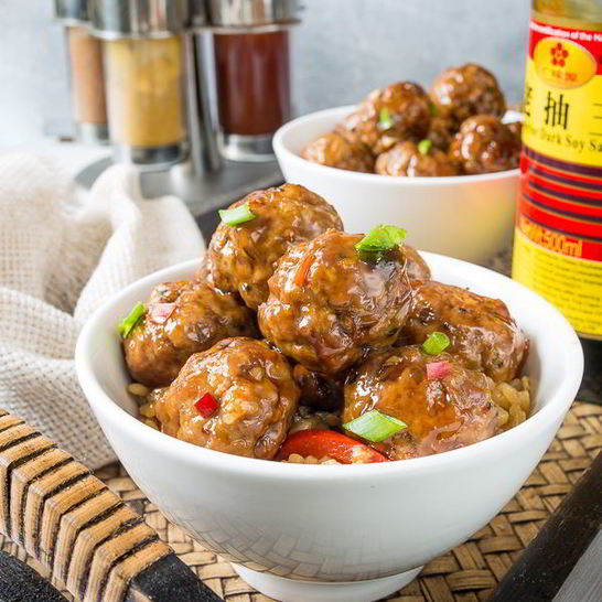 Рецепт фрикаделек в азиатском стиле