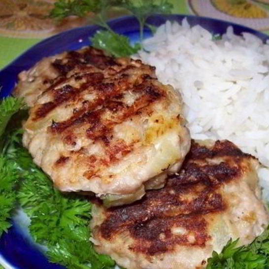 Рецепт куриных фрикаделек-гриля