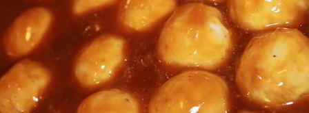 куриные фрикадельки в острой апельсиновой глазури. Шаг 5