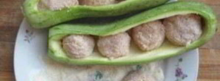 лодочка с фрикадельками. Шаг 4