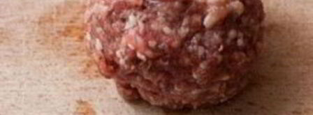 мясные фрикадельки с моцареллой. Шаг 5