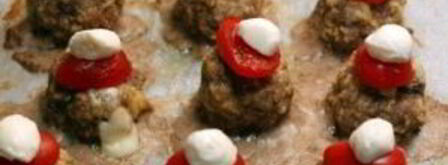 мясные фрикадельки с моцареллой. Шаг 7