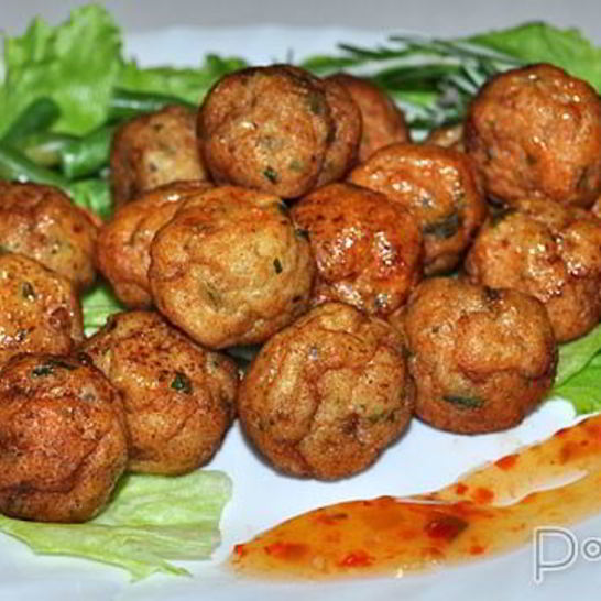 Рецепт рыбных фрикаделек во фритюре