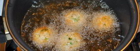 рыбные фрикадельки во фритюре. Шаг 5