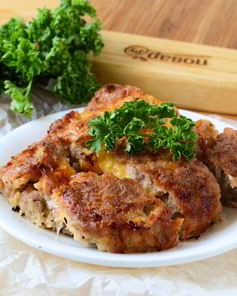 Сытные фрикаделины с начинкой