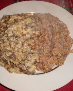 Гарнир из чечевицы