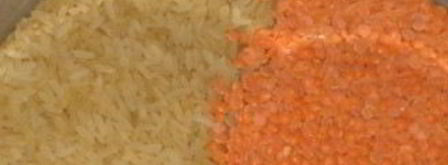 чечевица с рисом, грибами и морковью. Шаг 6