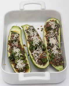 Чечевица с цукини