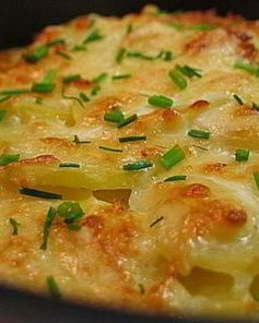 Французский картофель в молоке