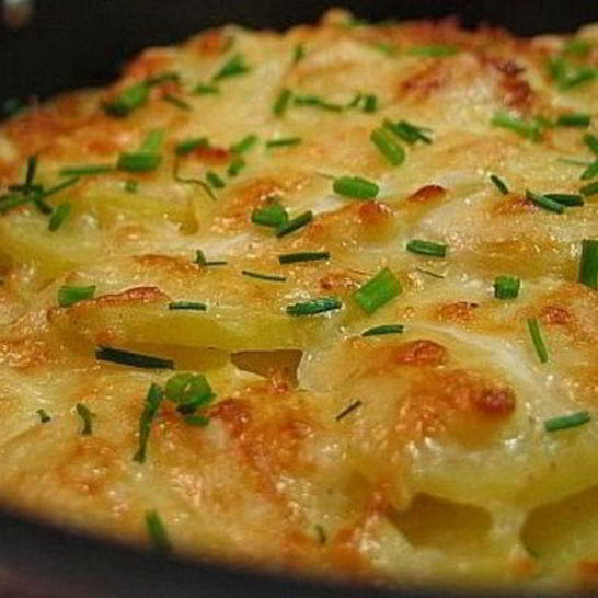 Рецепт французского картофеля в молоке