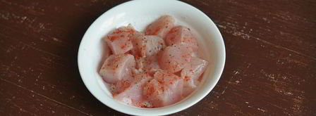 картофель с фасолью и куриной грудкой. Шаг 3