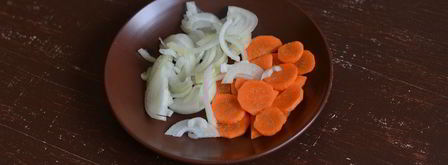 картофель с фасолью и куриной грудкой. Шаг 4