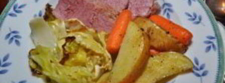 картофель с капустой в духовке. Шаг 7