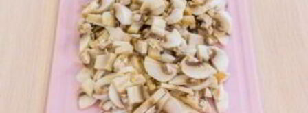 картофель, жаренный с грибами. Шаг 3