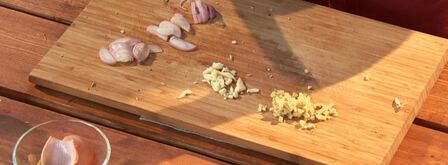 кхао пад пуу — жареный рис с крабом. Шаг 5