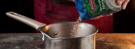 красная чечевица с томатами и шпинатом. Шаг 3