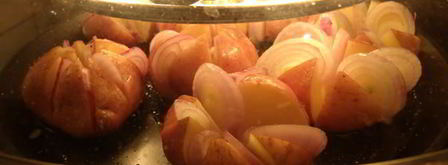 пряная жареная картошка в аэрогриле. Шаг 5