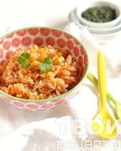 Рис с кукурузой