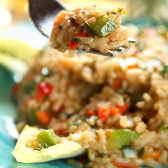 Рецепт риса с овощами по-мексикански