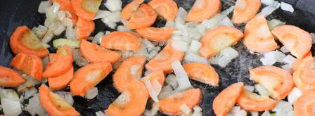 рис с зеленым горошком. Шаг 5