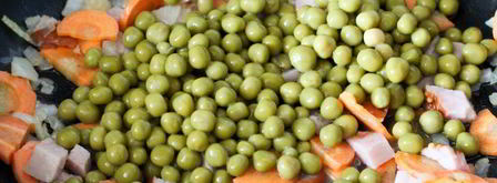 рис с зеленым горошком. Шаг 7