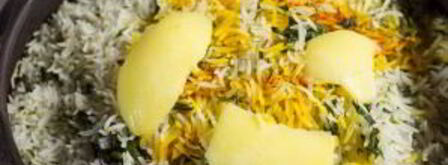 рис с зеленью. Шаг 6