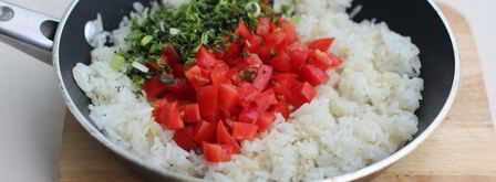 тайский жареный рис. Шаг 6