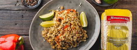 жареный рис по-тайски с курицей. Шаг 9