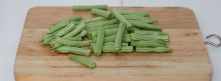 жареный рис с фасолью и грибами. Шаг 6