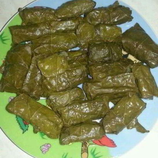 Рецепт азербайджанской долмы из свежих виноградных листьев