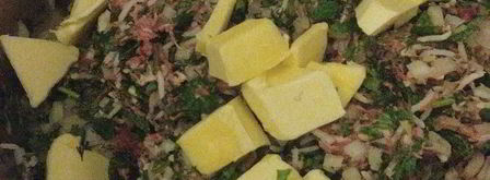 азербайджанская долма в виноградных листьях. Шаг 5