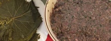 долма — голубцы в виноградных листьях. Шаг 3