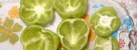 долма из баклажан, помидоров и перца. Шаг 5