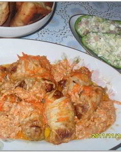 Голубцы из китайской капусты