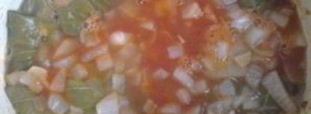 голубцы из виноградных листьев. Шаг 12