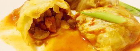 голубцы с консервированной фасолью и грибами. Шаг 13